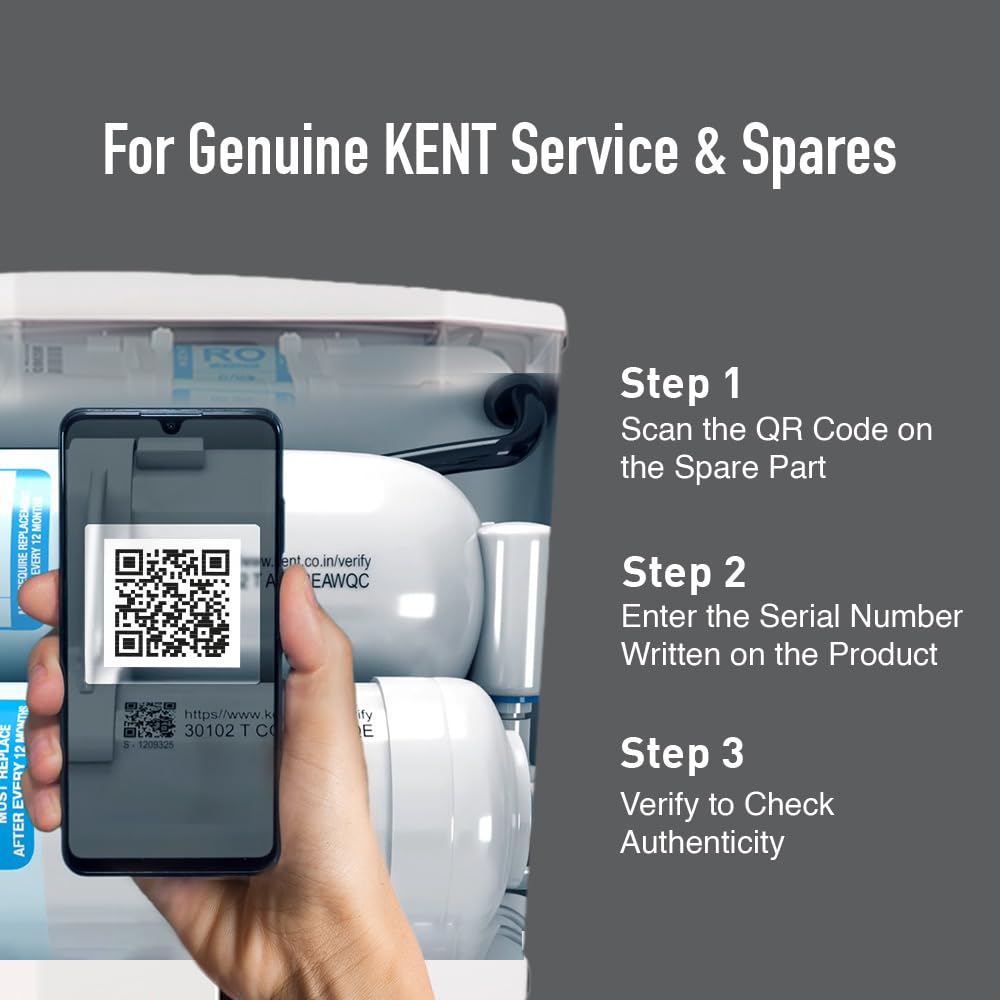 KENT Supreme Plus Alkaline?? RO Water Purifier | RO??? ?????? LED Tank|Advanced ROTech for Sabse Shudh Paani | Auto Flush | 8L| 20LPH | Ideal for Borewell/Tanker/Municipal Water - View 4