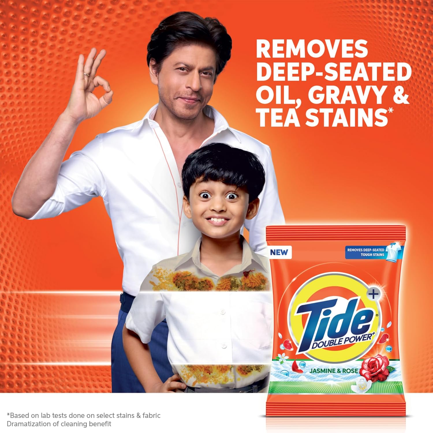6kg? Tide Plus Double Power Detergent Washing Powder Jasmine & Rose 7kg 3kg FREE - View 3