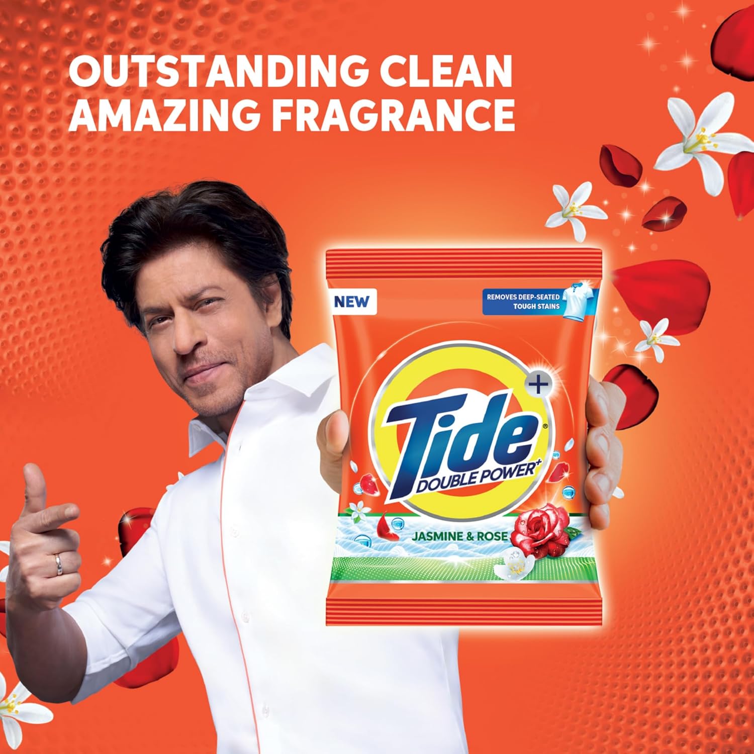 6kg? Tide Plus Double Power Detergent Washing Powder Jasmine & Rose 7kg 3kg FREE - View 8