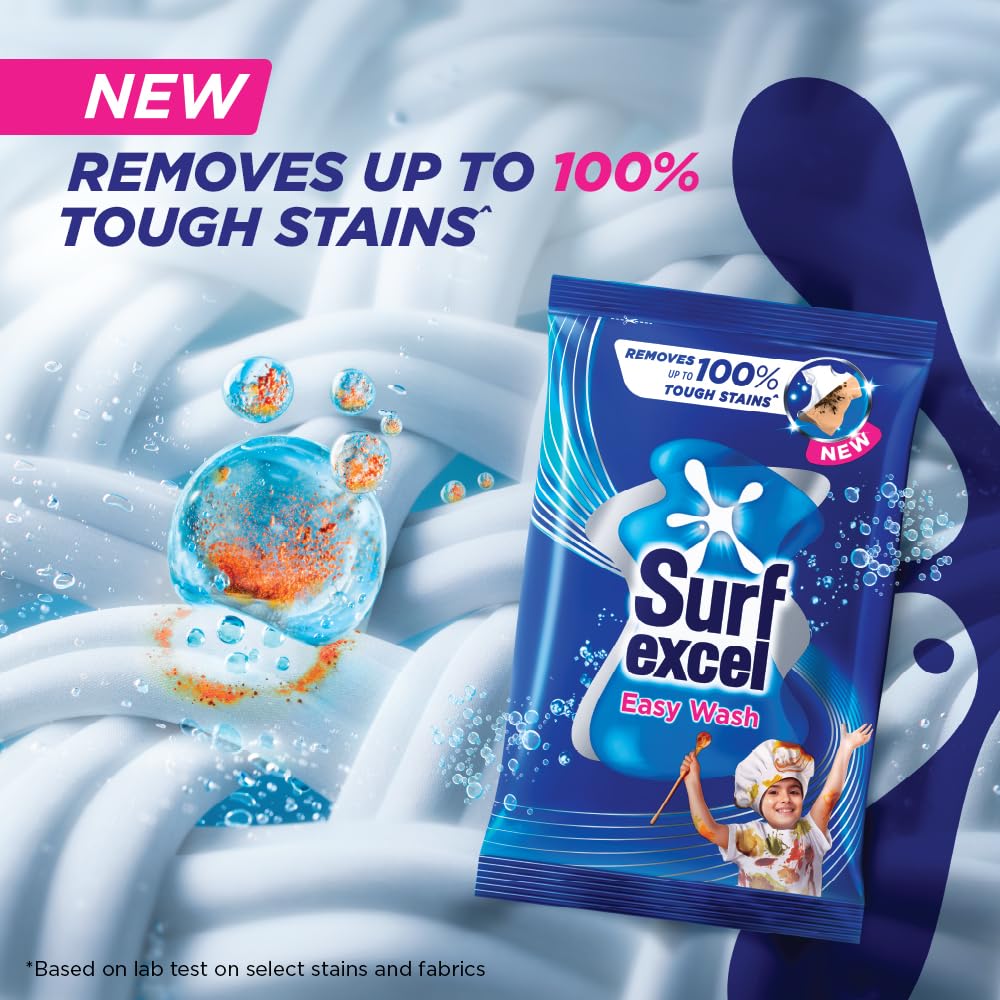 7 kg Surf Excel Easy Wash Detergent Powder | Superfine Washing Powder | Dissolves Easily & Removes Tough Stains | Suitable for all Washing Machines - View 5