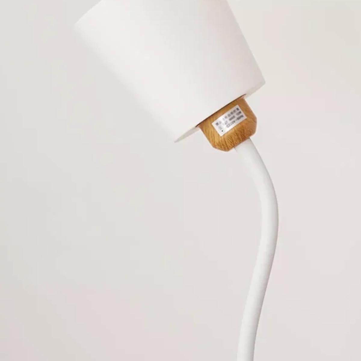 The Artment your artistic apartment White Metal Nod Modern Minimalism LED Light Corner Floor Lamp for Home Decor, Living Room Or Offices (Height - 150Cm) - View 3